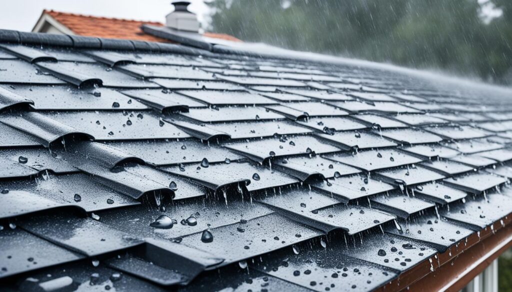 protecting your roof from leaks in heavy rain