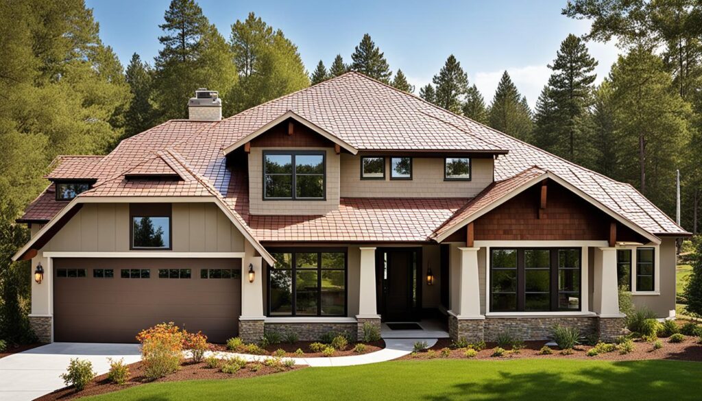 tile-inspired metal roofing