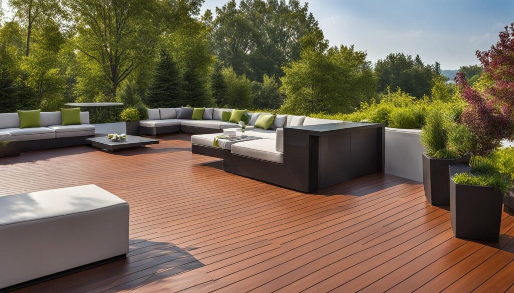 waterproof vinyl decking