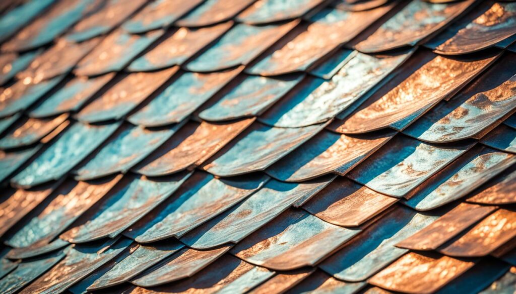 copper roofing