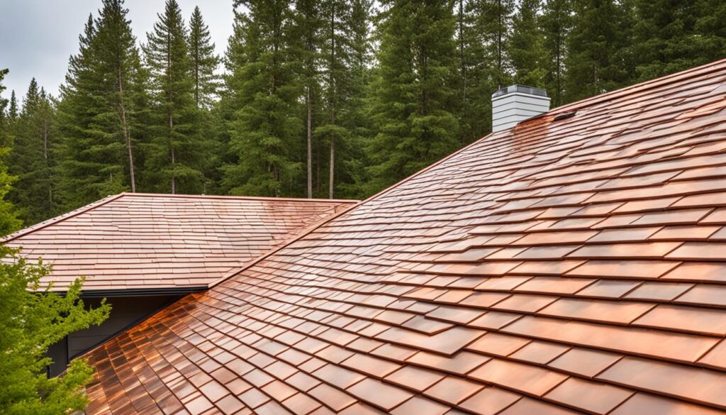 environmentally friendly copper roofing