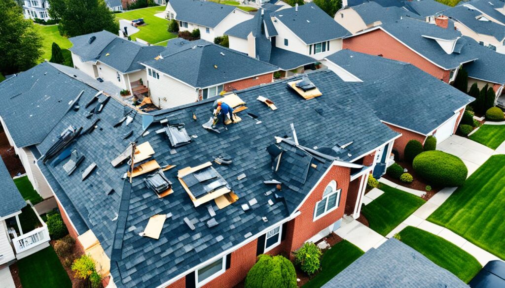how to get a new roof without paying deductible