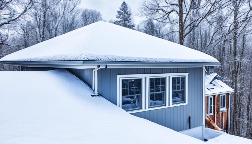 metal roof winter insulation