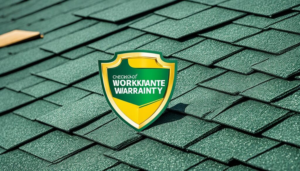 roofing workmanship warranty