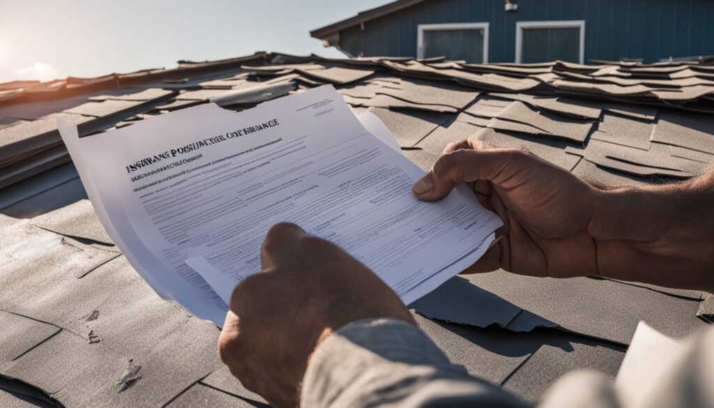 what kind of roof damage is covered by insurance