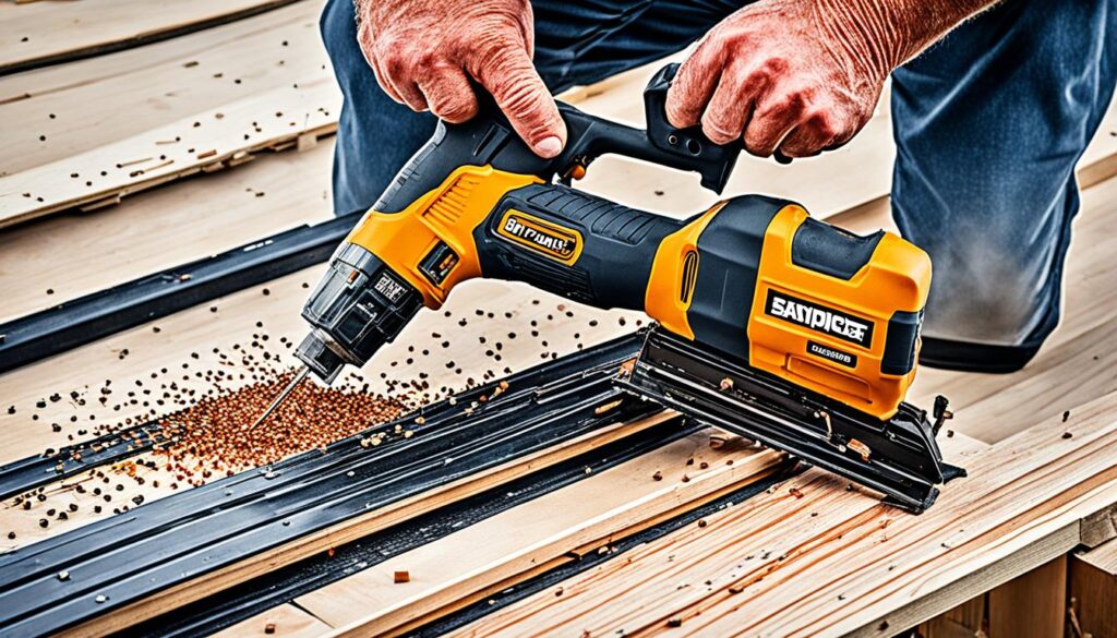 battery nail gun performance and reliability
